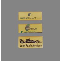 Kühlschrankmagnete F1 Formel 1 Fahrer Rennwagen Teams Juan Pablo Montoya Bmw Williams Team 3 Stück Lot Nos von HOME89