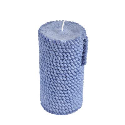 HOMEA 6BPC111BM Kerzen, zylindrisch, Blau, klein von HOMEA