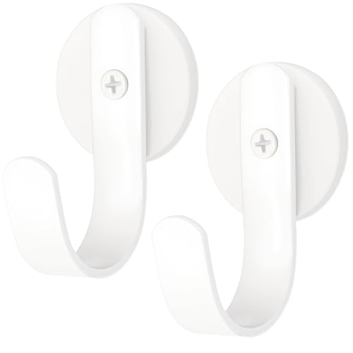 HOMEBROS Magnetischer Kranzaufhänger, Weiß, 2 Stück von HOMEBROS