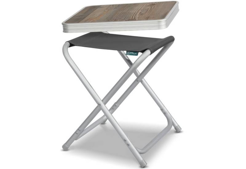 HOMECALL Campinghocker Klapphocker mit MDF Tisch aus Aluminium Leichter kleiner Aussenstuhl, für Camping, Angeln, Picknick, Reisen und Wandern HOMECALL Campinghocker Klapphocker mit MDF Tisch aus Aluminium Leichter kleiner Aussenstuhl, für Camping, Angeln, Picknick, Reisen und Wandern von HOMECALL