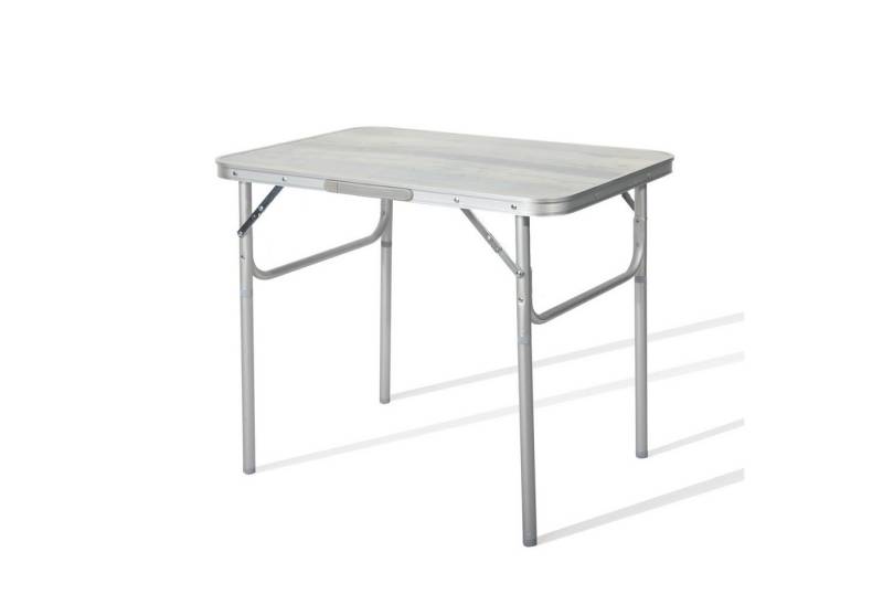 HOMECALL Campingtisch Klapptisch Gartentisch Klappbarer (leicht Beistelltisch Balkontisch Reisetisch), MDF Aluminium Mehrzwecktisch von HOMECALL