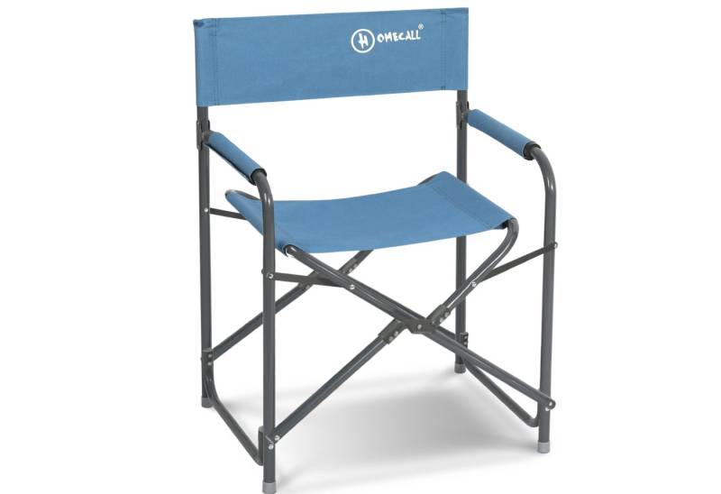 HOMECALL Regiestuhl Ultraleicht Klappstühle Faltbar Campingstuhl Gartenstuhl (Klappbare Rückenlehne, 1 St), bis 120kg, Rostfreier Aluminiumrahmen, Angenehme Polsterung von HOMECALL