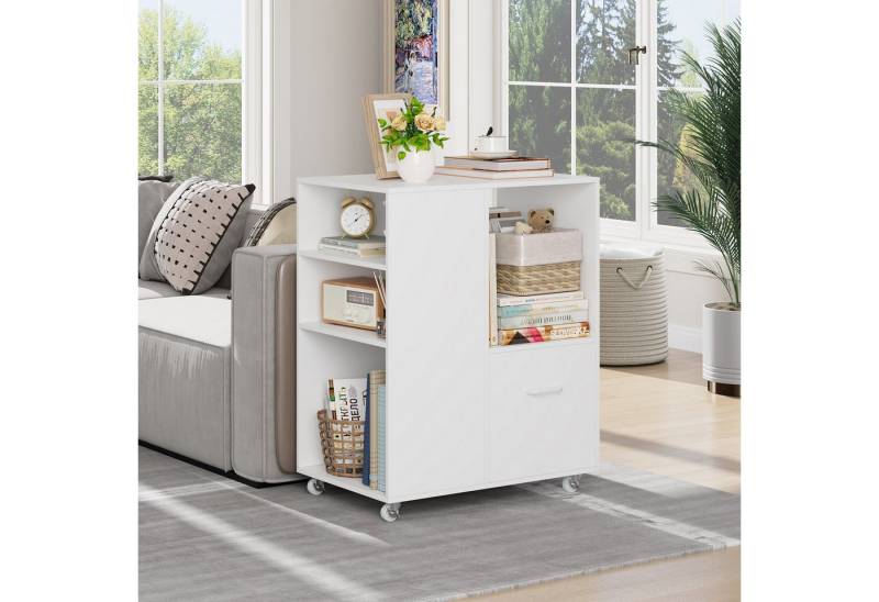 HOMECHO Aktenschrank auf Rollen Rollcontainer mit Schublade Druckerschrank HOMECHO Aktenschrank auf Rollen Rollcontainer mit Schublade Druckerschrank von HOMECHO