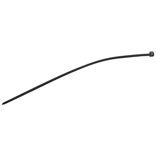 HOMEDEK 100 Stueck 150 x 1.8mm Elektrischer Nylon Befestigung Kabelbinder - Schwarz von HOMEDEK
