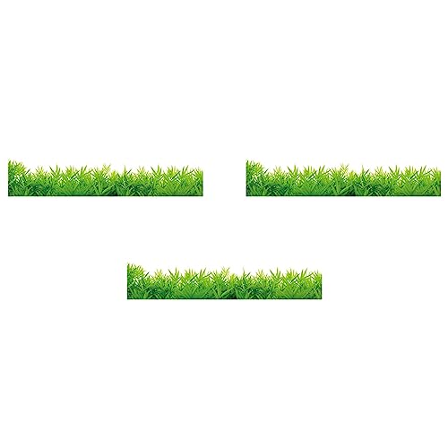 HOMEDEK 3X DIY Grün Grass Wandaufkleber Removable Wall Decor wasserdichte Schlafzimmer Wandtattoo HOMEDEK 3X DIY Grün Grass Wandaufkleber Removable Wall Decor wasserdichte Schlafzimmer Wandtattoo von HOMEDEK