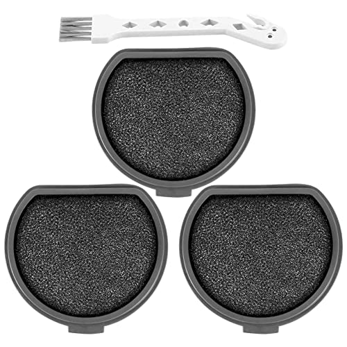 HOMEDEK 4 Pack BüRste und Waschbarer Vormotor Filter für QX9-1-50IB ASKQX9 Filter Sauger Teile ZubehöR von HOMEDEK
