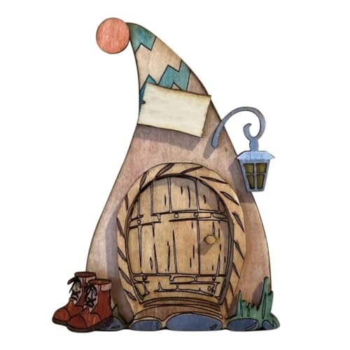 HOMEDEK Cartoon-Mini-DIY-Tür Aus, Märchentor, Türdekoration, Gartenhof-Dekoration, Feen-Elfen-Tür, Bastelornament, 1, Einfache Installation, Einfach zu Bedienen HOMEDEK Cartoon-Mini-DIY-Tür Aus, Märchentor, Türdekoration, Gartenhof-Dekoration, Feen-Elfen-Tür, Bastelornament, 1, Einfache Installation, Einfach zu Bedienen von HOMEDEK