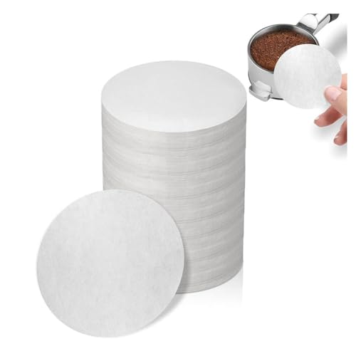 HOMEDEK Espresso-Filterpapier 51 mm - 800 Stück, Ungebleichter Kaffeepapierfilter für Espressomaschine - Siebträger-Espressofilter HOMEDEK Espresso-Filterpapier 51 mm - 800 Stück, Ungebleichter Kaffeepapierfilter für Espressomaschine - Siebträger-Espressofilter von HOMEDEK