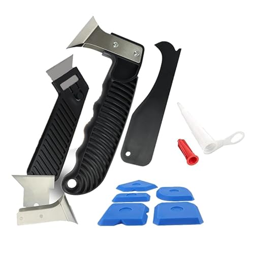 Silikonentfernungswerkzeug-Set-Kit zum Entfernen und Erneuern Von Silikonnähten - Silikon-Glätter-Schieber-Set Silikonentfernungswerkzeug-Set-Kit zum Entfernen und Erneuern Von Silikonnähten - Silikon-Glätter-Schieber-Set von HOMEDEK