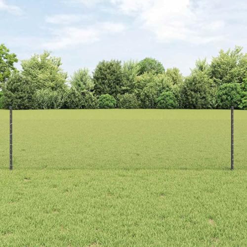 Anpassbares Zaunsystem aus Stahl 0,5 x 10 m von HOMEELIKE