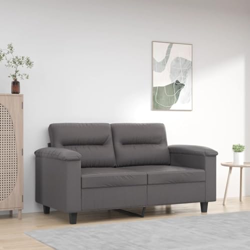 HOMEELIKE 2-Sitzer-Sofa Grau 120 cm Kunstleder HOMEELIKE 2-Sitzer-Sofa Grau 120 cm Kunstleder von HOMEELIKE