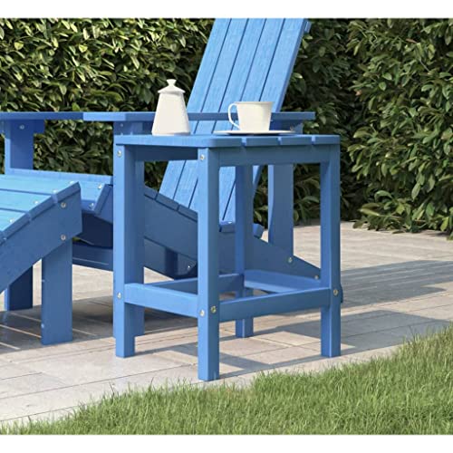 HOMEELIKE Adirondack-Gartentisch Meeresblau 38x38x46 cm HDPE HOMEELIKE Adirondack-Gartentisch Meeresblau 38x38x46 cm HDPE von HOMEELIKE