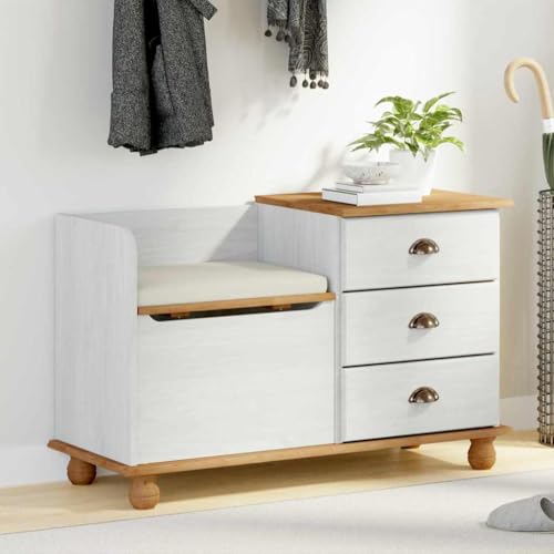 HOMEELIKE Aufbewahrungsbank f¨¹r den Eingangsbereich ASKIM Wei? HOMEELIKE Aufbewahrungsbank f¨¹r den Eingangsbereich ASKIM Wei? von HOMEELIKE