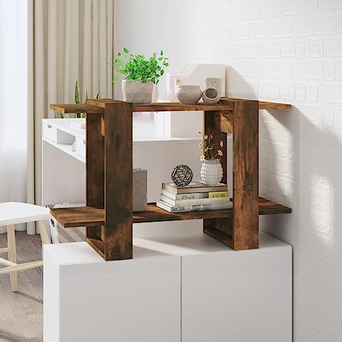 HOMEELIKE B¨¹cherregal/Raumteiler R?uchereiche 80x30x51 cm von HOMEELIKE