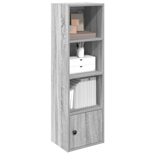 HOMEELIKE B¨¹cherregal Grau Sonoma 31x24x102 cm Holzwerkstoff HOMEELIKE B¨¹cherregal Grau Sonoma 31x24x102 cm Holzwerkstoff von HOMEELIKE