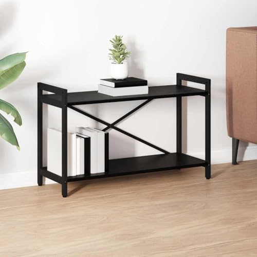 HOMEELIKE B¨¹cherregal Schwarze Eiche 80 x 30 x 48,5 cm Holzwerkstoff HOMEELIKE B¨¹cherregal Schwarze Eiche 80 x 30 x 48,5 cm Holzwerkstoff von HOMEELIKE