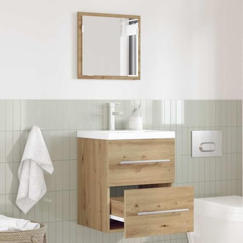 HOMEELIKE Badezimmer Schrank 41 x 38.5 x 48 cm Holzwerkstoff HOMEELIKE Badezimmer Schrank 41 x 38.5 x 48 cm Holzwerkstoff von HOMEELIKE