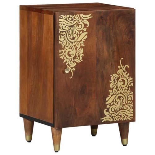 HOMEELIKE Badezimmer Schrank Honigbraun 38 x 33 x 58 cm Massivholz Mango HOMEELIKE Badezimmer Schrank Honigbraun 38 x 33 x 58 cm Massivholz Mango von HOMEELIKE