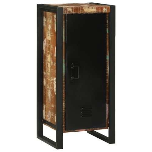 HOMEELIKE Badezimmer Wandschrank 40x35x90 cm Massivholz Recycelt von HOMEELIKE