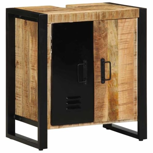 HOMEELIKE Badezimmerschrank 55x35x60 cm Massivholz roh HOMEELIKE Badezimmerschrank 55x35x60 cm Massivholz roh von HOMEELIKE