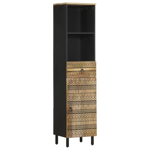 HOMEELIKE Badschrank 38x33,5x160 cm Massivholz Mango HOMEELIKE Badschrank 38x33,5x160 cm Massivholz Mango von HOMEELIKE