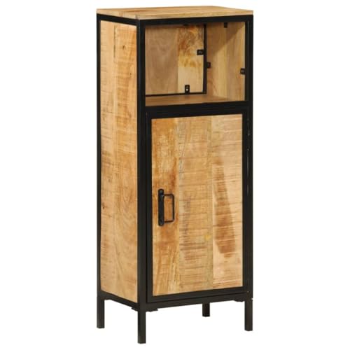 HOMEELIKE Badschrank 40x27x90 cm Massivholz Mango und Eisen HOMEELIKE Badschrank 40x27x90 cm Massivholz Mango und Eisen von HOMEELIKE