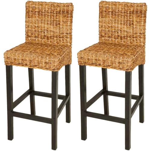 HOMEELIKE Barst¨¹hle 2 STK. Abaca von HOMEELIKE