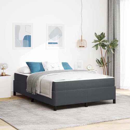 HOMEELIKE Bettgestell Sonstiges Dunkelgrau 140 x 200 cm Cordstoff HOMEELIKE Bettgestell Sonstiges Dunkelgrau 140 x 200 cm Cordstoff von HOMEELIKE
