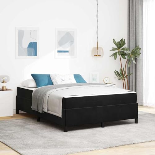 HOMEELIKE Bettgestell Sonstiges Schwarz und Wei? 140 x 200 cm Samt HOMEELIKE Bettgestell Sonstiges Schwarz und Wei? 140 x 200 cm Samt von HOMEELIKE