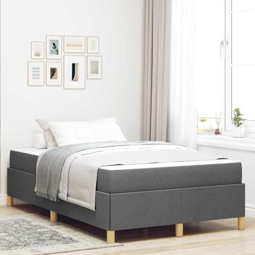 HOMEELIKE Boxspringbett Sonstiges Dunkelgrau 120 x 190 cm Stoff HOMEELIKE Boxspringbett Sonstiges Dunkelgrau 120 x 190 cm Stoff von HOMEELIKE
