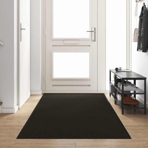 HOMEELIKE Fussmatte Schwarz 120 x 350 cm Polypropylen und Vinyl HOMEELIKE Fussmatte Schwarz 120 x 350 cm Polypropylen und Vinyl von HOMEELIKE