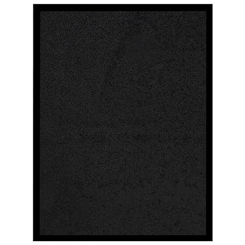HOMEELIKE Fussmatte Schwarz 40x60 cm HOMEELIKE Fussmatte Schwarz 40x60 cm von HOMEELIKE