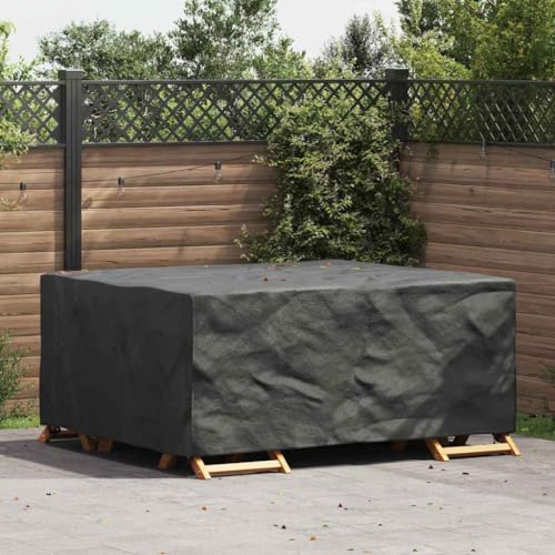 HOMEELIKE Gartenm?belabdeckung Schwarz 200 x 160 x 70 cm 600D von HOMEELIKE