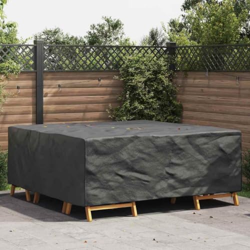 HOMEELIKE Gartenm?belabdeckung Schwarz 210 x 200 x 70 cm 420D von HOMEELIKE