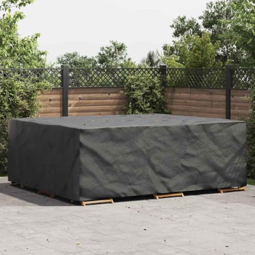 HOMEELIKE Gartenm?belabdeckung Schwarz 300 x 250 x 100 cm 600D HOMEELIKE Gartenm?belabdeckung Schwarz 300 x 250 x 100 cm 600D von HOMEELIKE