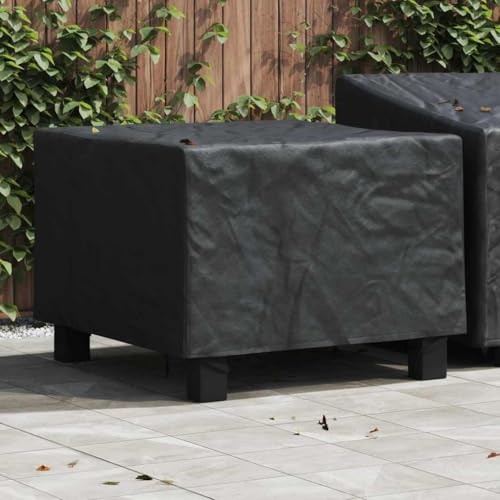 HOMEELIKE Gartenm?belabdeckung Schwarz 99 x 99 x 60 cm 420D Oxford Stoff von HOMEELIKE