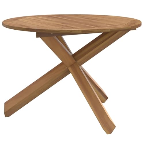 HOMEELIKE Gartentisch ?109x74 cm Massivholz Teak HOMEELIKE Gartentisch ?109x74 cm Massivholz Teak von HOMEELIKE