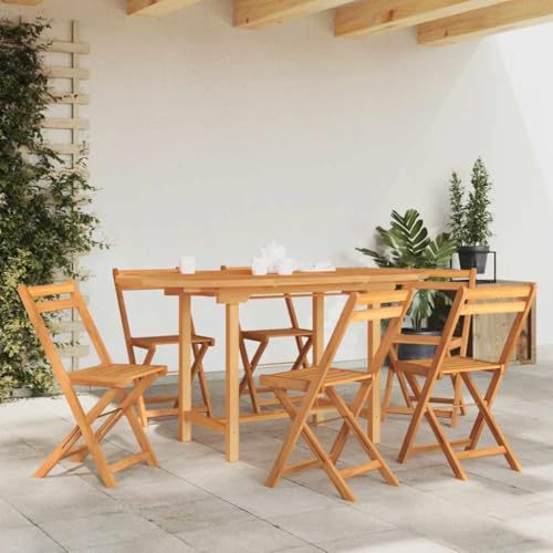HOMEELIKE Gartentisch Ausziehbar 110-160x80x75 cm Massivholz Teak HOMEELIKE Gartentisch Ausziehbar 110-160x80x75 cm Massivholz Teak von HOMEELIKE
