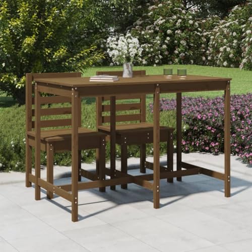 HOMEELIKE Gartentisch Honigbraun 159,5x82,5x110 cm Massivholz Kiefer HOMEELIKE Gartentisch Honigbraun 159,5x82,5x110 cm Massivholz Kiefer von HOMEELIKE