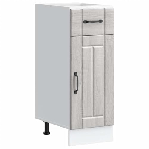 HOMEELIKE K¨¹chen-Unterschrank Lucca Grau Sonoma Holzwerkstoff HOMEELIKE K¨¹chen-Unterschrank Lucca Grau Sonoma Holzwerkstoff von HOMEELIKE