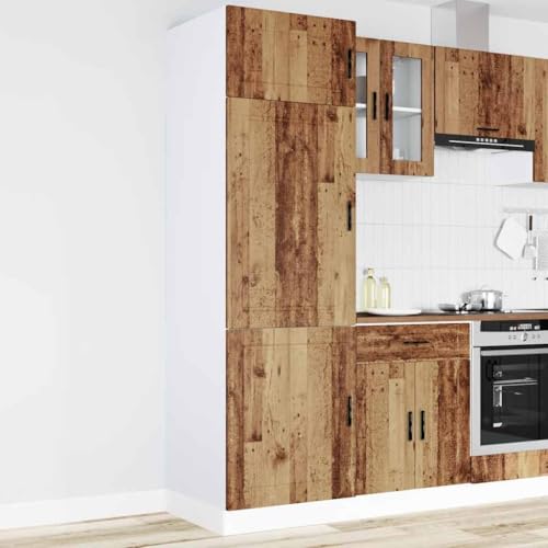 HOMEELIKE K¨¹chenschrank Porto Altholz-Optik Holzwerkstoff HOMEELIKE K¨¹chenschrank Porto Altholz-Optik Holzwerkstoff von HOMEELIKE