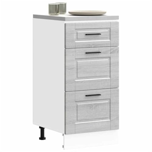 HOMEELIKE K¨¹chenunterschrank Porto Grau Sonoma Holzwerkstoff HOMEELIKE K¨¹chenunterschrank Porto Grau Sonoma Holzwerkstoff von HOMEELIKE