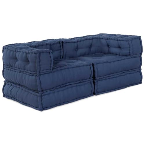 HOMEELIKE Kissen 2 pcs Blau 70 x 70 x 54 cm Polyester HOMEELIKE Kissen 2 pcs Blau 70 x 70 x 54 cm Polyester von HOMEELIKE