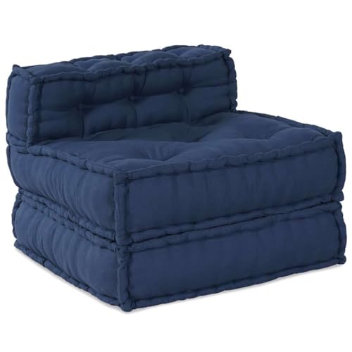 HOMEELIKE Kissen Blau 70 x 70 x 54 cm Polyester von HOMEELIKE