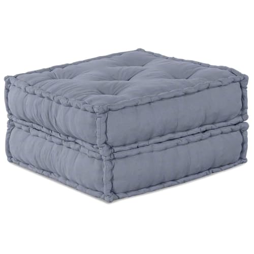 HOMEELIKE Kissen Grau 70 x 70 x 36 cm Polyester von HOMEELIKE