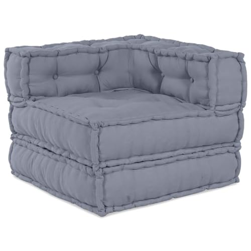 HOMEELIKE Kissen Grau 70 x 70 x 54 cm Polyester HOMEELIKE Kissen Grau 70 x 70 x 54 cm Polyester von HOMEELIKE