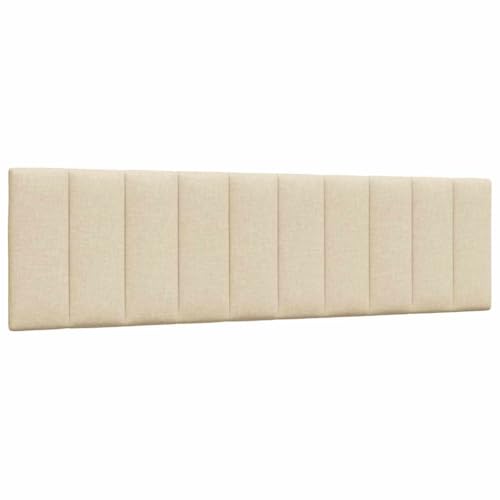 HOMEELIKE Kopfteil-Kissen Hanko Creme 180 cm Stoff von HOMEELIKE