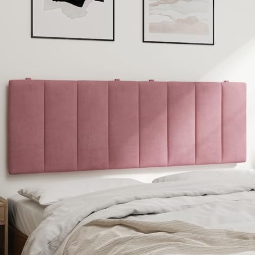 HOMEELIKE Kopfteil-Kissen Hanko Rosa 120 cm Samt HOMEELIKE Kopfteil-Kissen Hanko Rosa 120 cm Samt von HOMEELIKE
