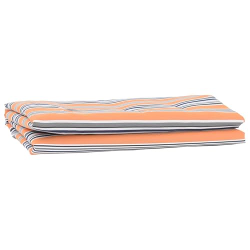 HOMEELIKE Markisen-Ersatzstoff Blau und Orange 10 x 1.6 m Stoff von HOMEELIKE