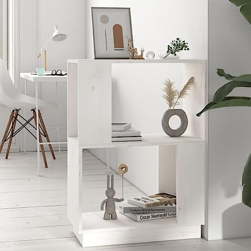 HOMEELIKE Massivholz B¨¹cherregal in Wei? 51x25x70 cm Ideal als Raumteiler oder Ablage f¨¹r B¨¹Cher DVDs Deko HOMEELIKE Massivholz B¨¹cherregal in Wei? 51x25x70 cm Ideal als Raumteiler oder Ablage f¨¹r B¨¹Cher DVDs Deko von HOMEELIKE